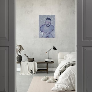 The Lock Gay Erotic Art, Naked Man, Full Frontal Nudity, Tom of Finland