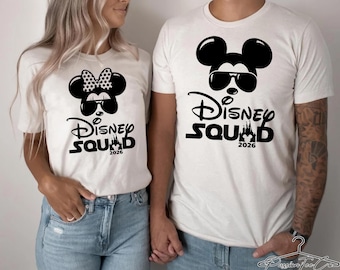 Disney Family Shirts, Disney Squad Shirts, Disneyworld Shirt, Disneyland Shirts, Family Disney Shirts 2026