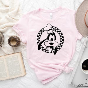 Disney Family Shirts, Mickey Checkered Shirt, Disneyworld Group Shirts, Minnie Mouse Tees, Goofy Tee, Pluto Disneyland, Disney World Shirts