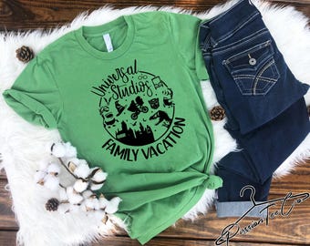 Universal Studios Family Vacation Shirts, Family Matching Shirt, Vacation Shirt, Castle Shirt, Universal Shirt, Wizard Shirt