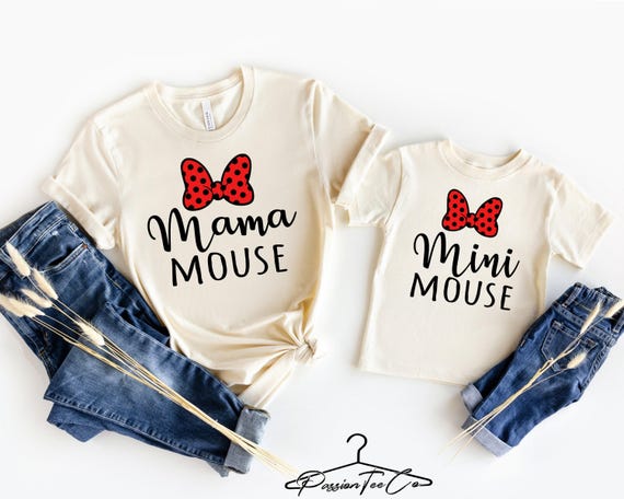 Disney Matching Mouse Shirts, Disney Trip Shirts, Disney Shirt, Disney Family, Custom Disney Shirt, Disney Mom and Daughter