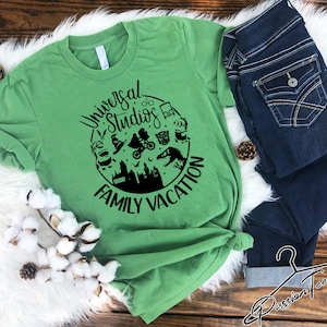 Universal Studios Family Vacation Shirts, Family Matching Shirt, Vacation Shirt, Castle Shirt, Universal Shirt, Wizard Shirt