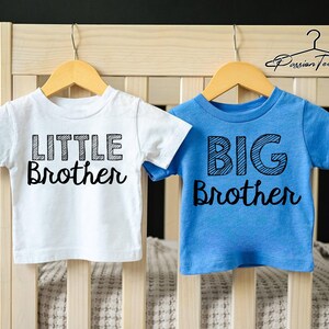 Oldest Middle and Youngest Shirts, Biggest Big Little Brother Funny Adult and Kids Sibling Matching Outfit, Sibling Tees, Brother Shirts