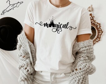 Disney Shirts for Women, Magical Shirt, Women's Disney Shirt, Disneyland DisneyWorld Shirts