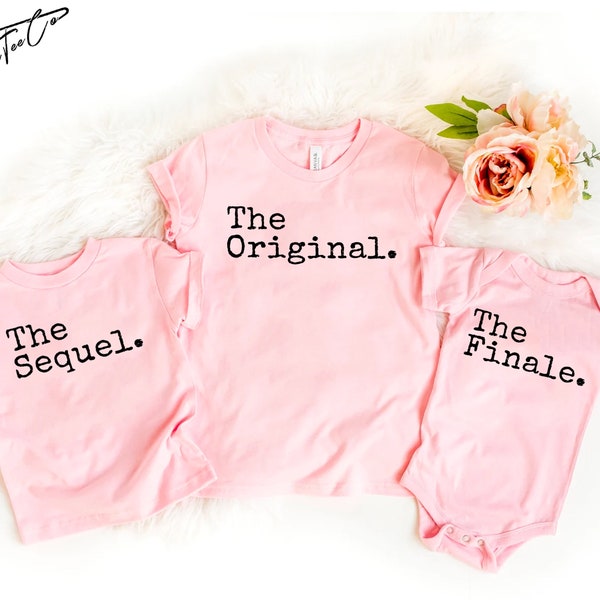 Matching Sibling Shirt, Big Sister - Middle Sister - Little Sister, Original Sequel Finale Shirts