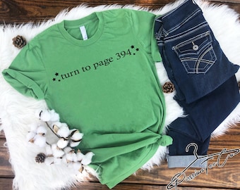 Turn to Page 394 Shirt, Universal Shirts For Men Women and Kids
