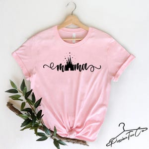 Disney Mama Shirt, Disney Castle Women's Shirts, Disneyworld Disneyland shirt, Magic Kingdom Shirt