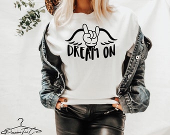 Dream On Shirt, Rockin&#39; Rollercoaster Shirt, Hollywood Studios shirt, Disney Shirts for Women - Men - Kids