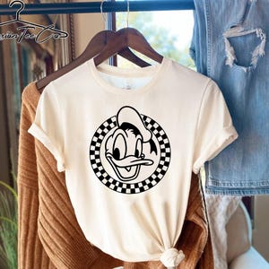 Disney Family Shirts, Mickey Checkered Shirt, Disneyworld Group Shirts, Minnie Mouse Tees, Goofy Tee, Pluto Disneyland, Disney World Shirts