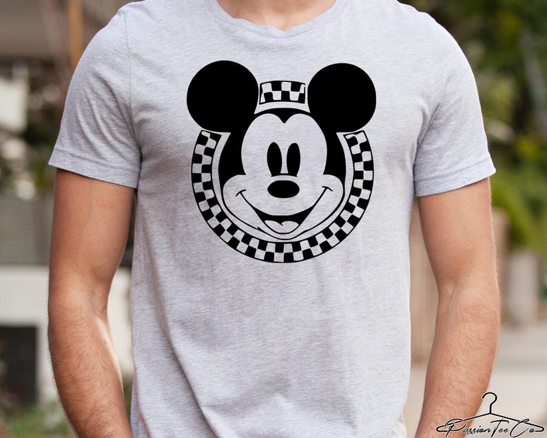 Disney Family Shirts, Mickey Checkered Shirt, Disneyworld Group Shirts, Minnie Mouse Tees, Goofy Tee, Pluto Disneyland, Disney World Shirts