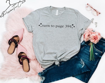 Universal Shirts For Men Women and Kids, Turn to Page 394 Shirt