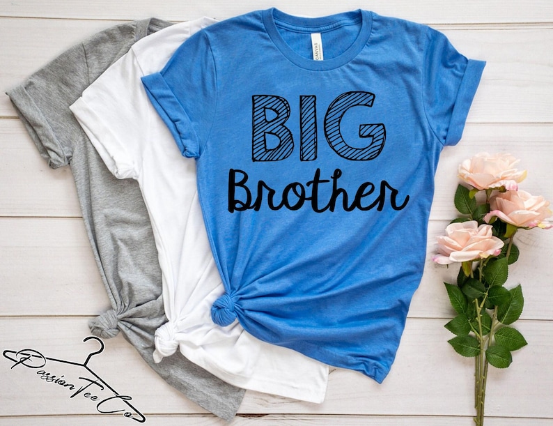 Oldest Middle and Youngest Shirts, Biggest Big Little Brother Funny Adult and Kids Sibling Matching Outfit, Sibling Tees, Brother Shirts