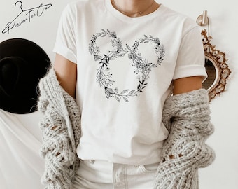 Mickey Boho Shirt, Disney Shirts, Disney Shirts for Women, Disney Family shirts, Ladies Disney Shirts