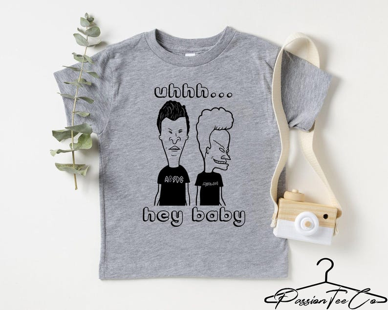 Hey Baby Shirt, Funny 90s Shirt, 90s Kid Graphic Tee, Trendy Kids Clothes, Toddler Shirt, Boy Shirts, Girl Clothes, Unisex T-Shirt afbeelding 1