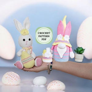 Osterhäschen Häkelanleitung, Osterwichtel Häkelanleitung, Osterhäkelanleitung, Amigurumi Häkelanleitung, Osterspielzeug Häkelanleitung, Hasenspielzeug Anleitung