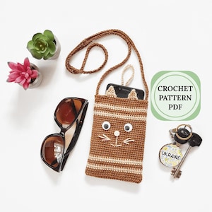 Muster Handytasche häkeln, Muster Handytasche, Handytasche häkeln, PDF Muster, Handytasche häkeln, Muster gehäkelt