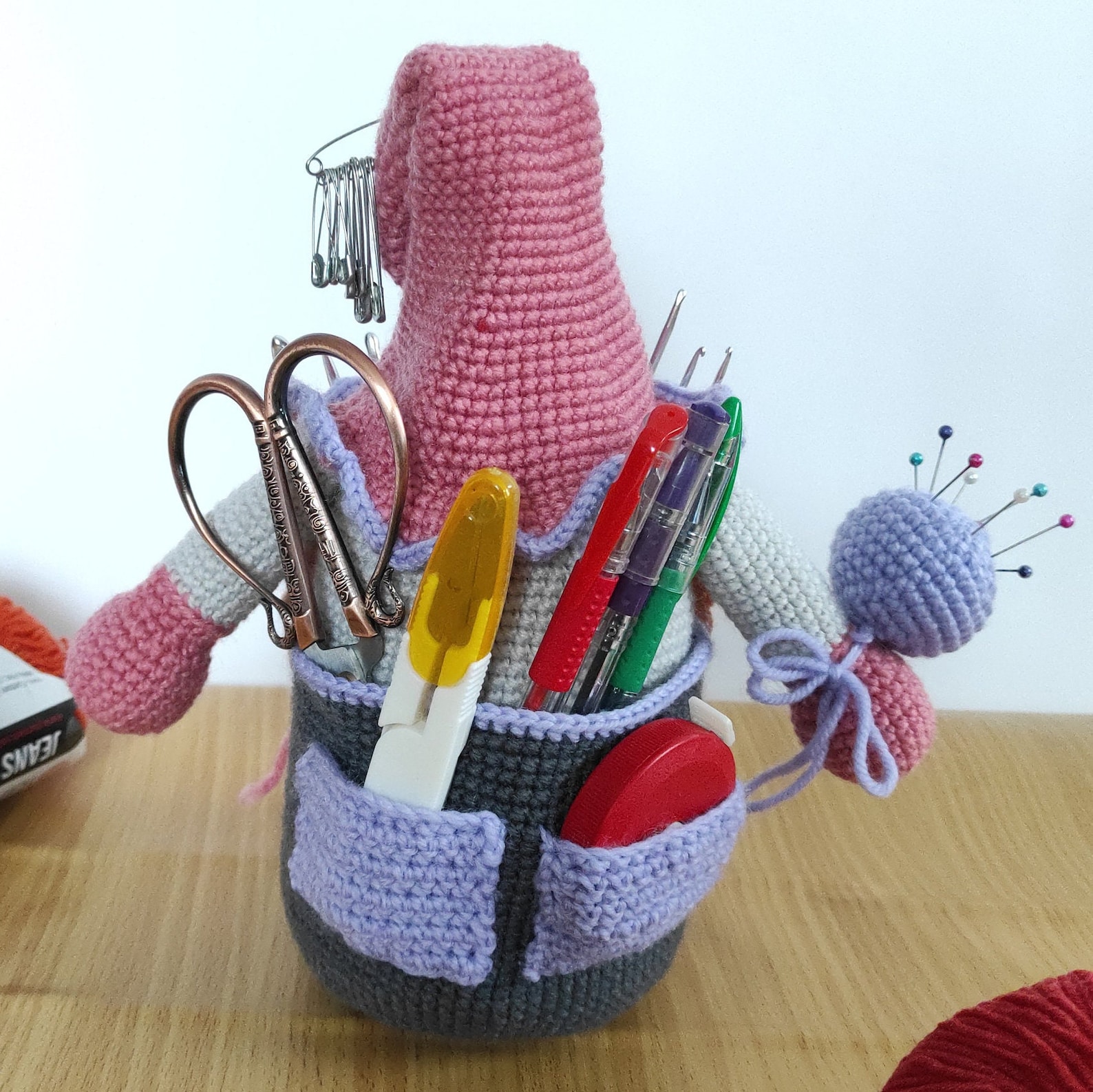 Gnome Patterns Crochet Crochet Organizer Doll Gnome Patterns Etsy Denmark