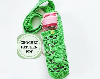 Patroon gehaakte bidonhouder: boho crossbodytas (pdf-download)