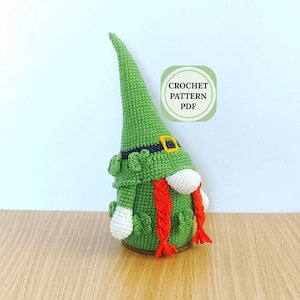 Irische Zwerge Patrick Häkelanleitung, Wichtel Häkelanleitung, Skandinavische Zwerge Anleitung gehäkelt, Amigurumi Häkelanleitung, Urlaub