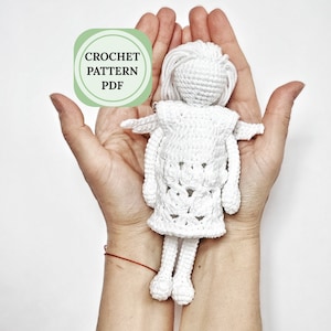 Amigurumi angel crochet pattern, Doll amigurumi crochet pattern, Crochet patterns amigurumi christmas, christmas angel crochet pattern