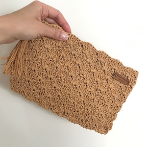 Summer Clutch Bag, Straw Hand Bag, Raffia Evening Bag, Natural Straw Purse, Beach Clutch, Mother&#39;s Day Gift, Birthday Gift For Her