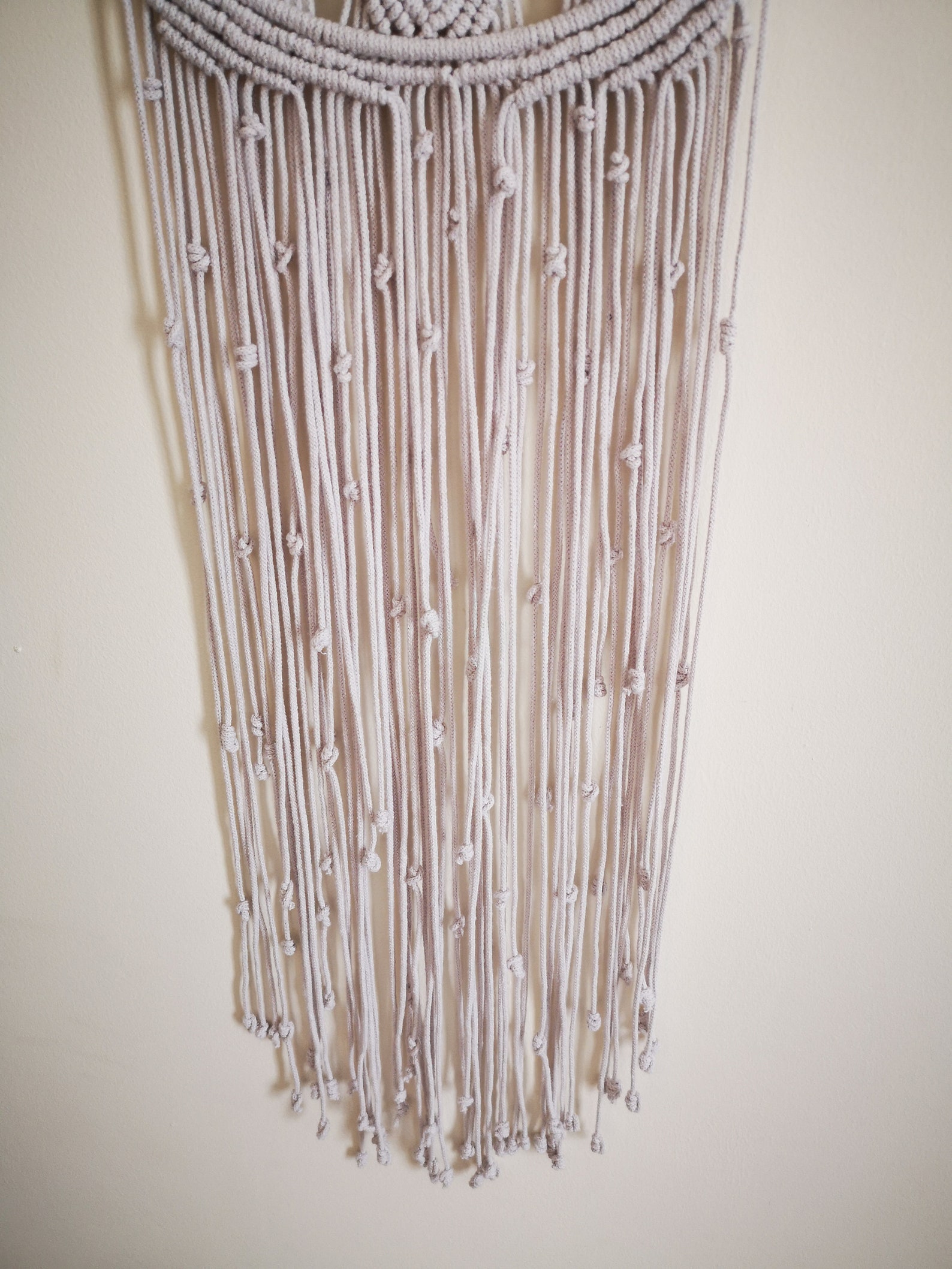 Round macrame wall hanging Etsy