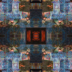 Impresión de arte abstracto decoración inusual del hogar | Etsy