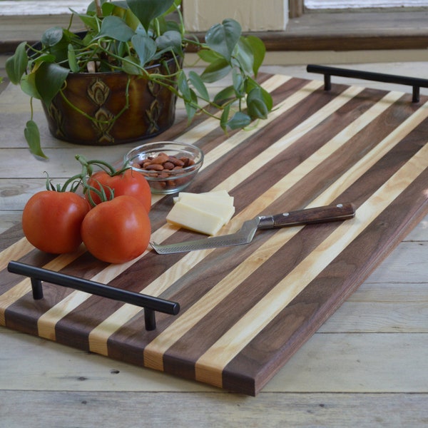 Wooden Serving Tray Etsy