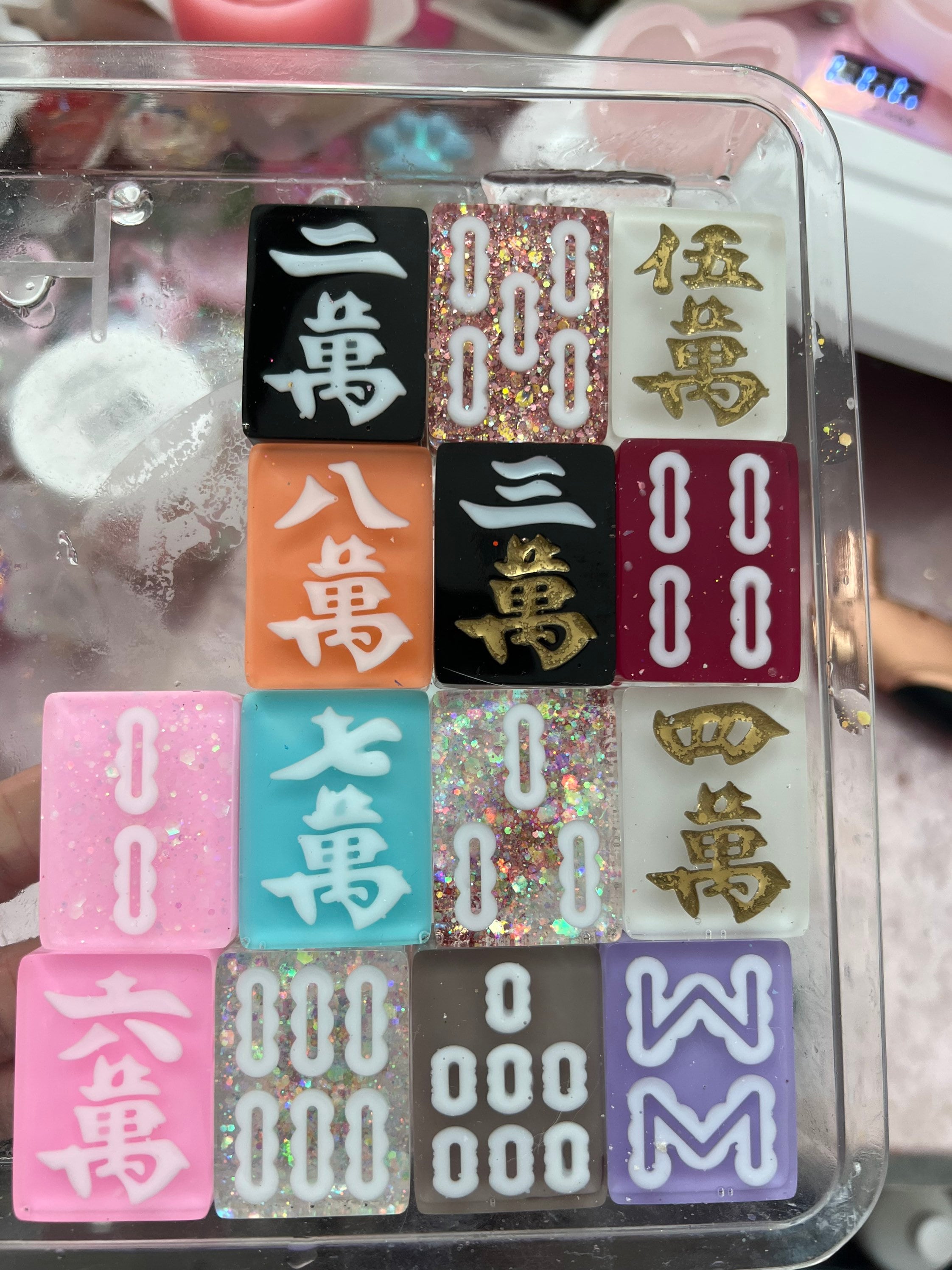 Mahjong Set Cute - Etsy