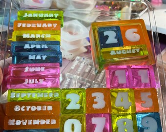 Resin Calendars - Etsy