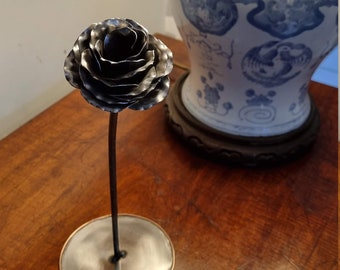 Standing Rose Sculpture