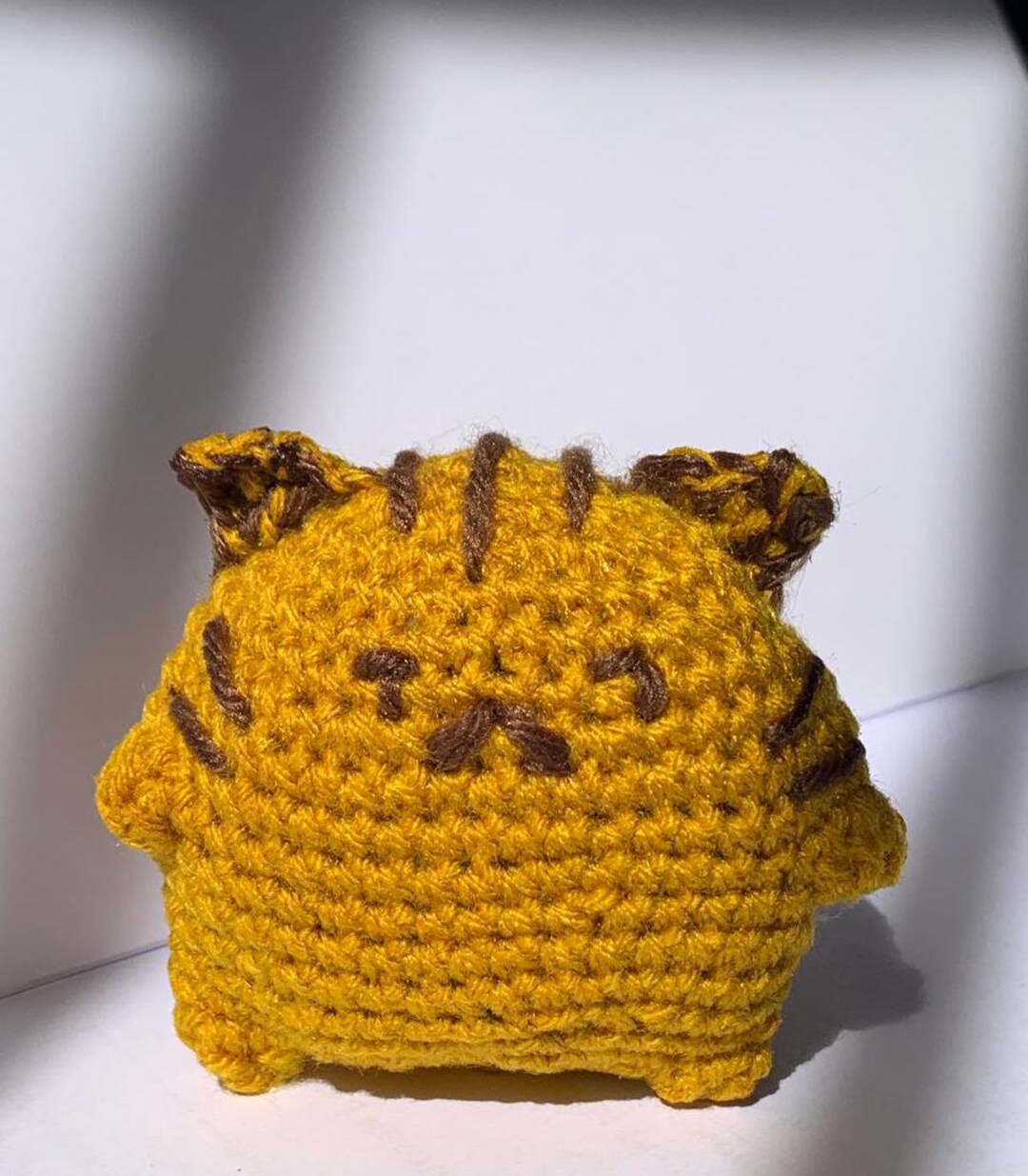 Grumpy Yellow Cat Crochet Pattern - Etsy UK