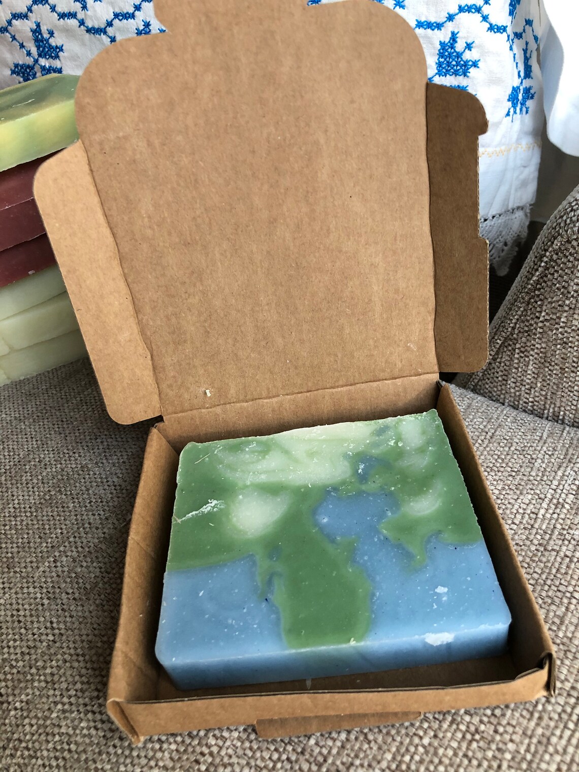 Ocean Breeze & Earth Soap Smells Perfect Handmade Etsy