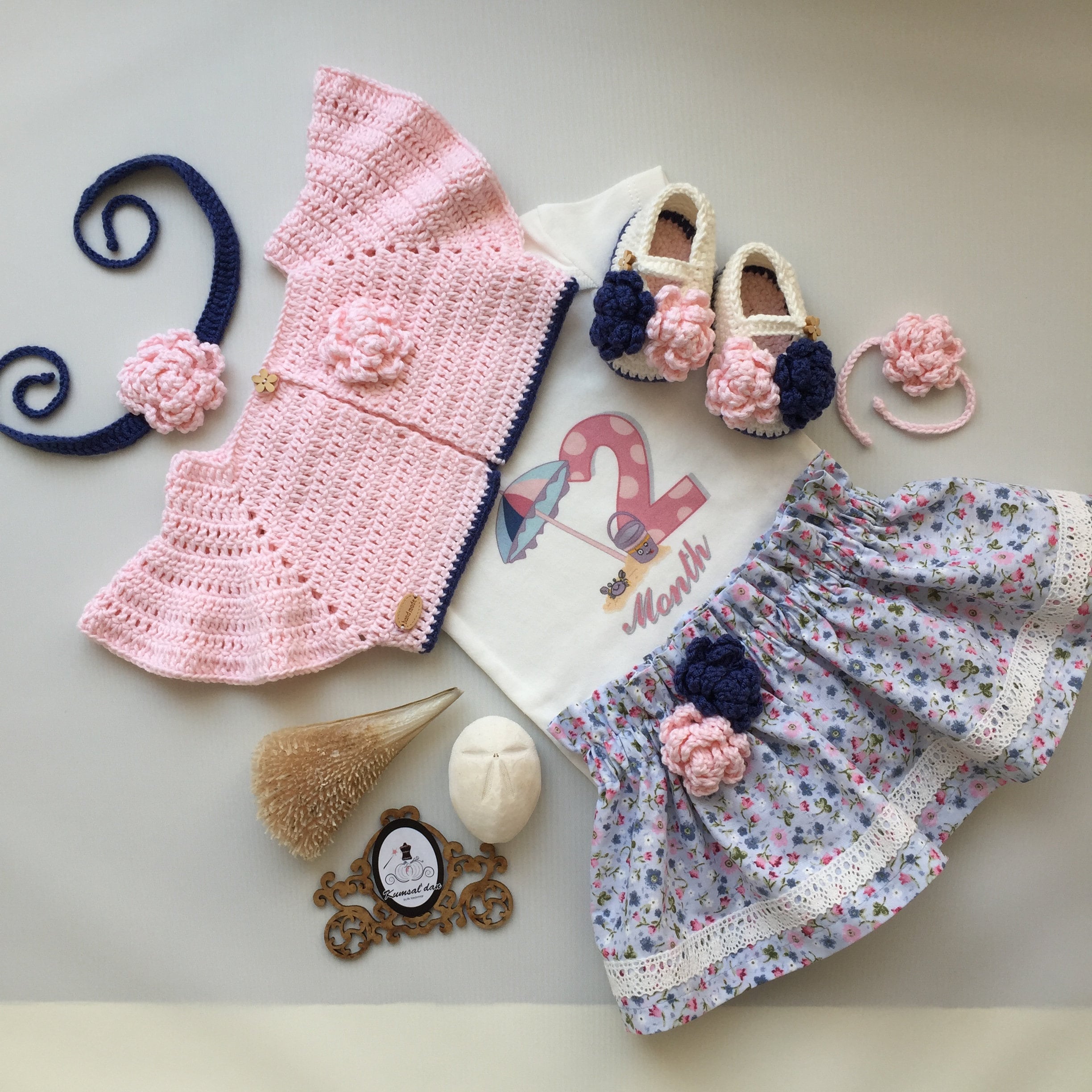 2 month baby dress girl