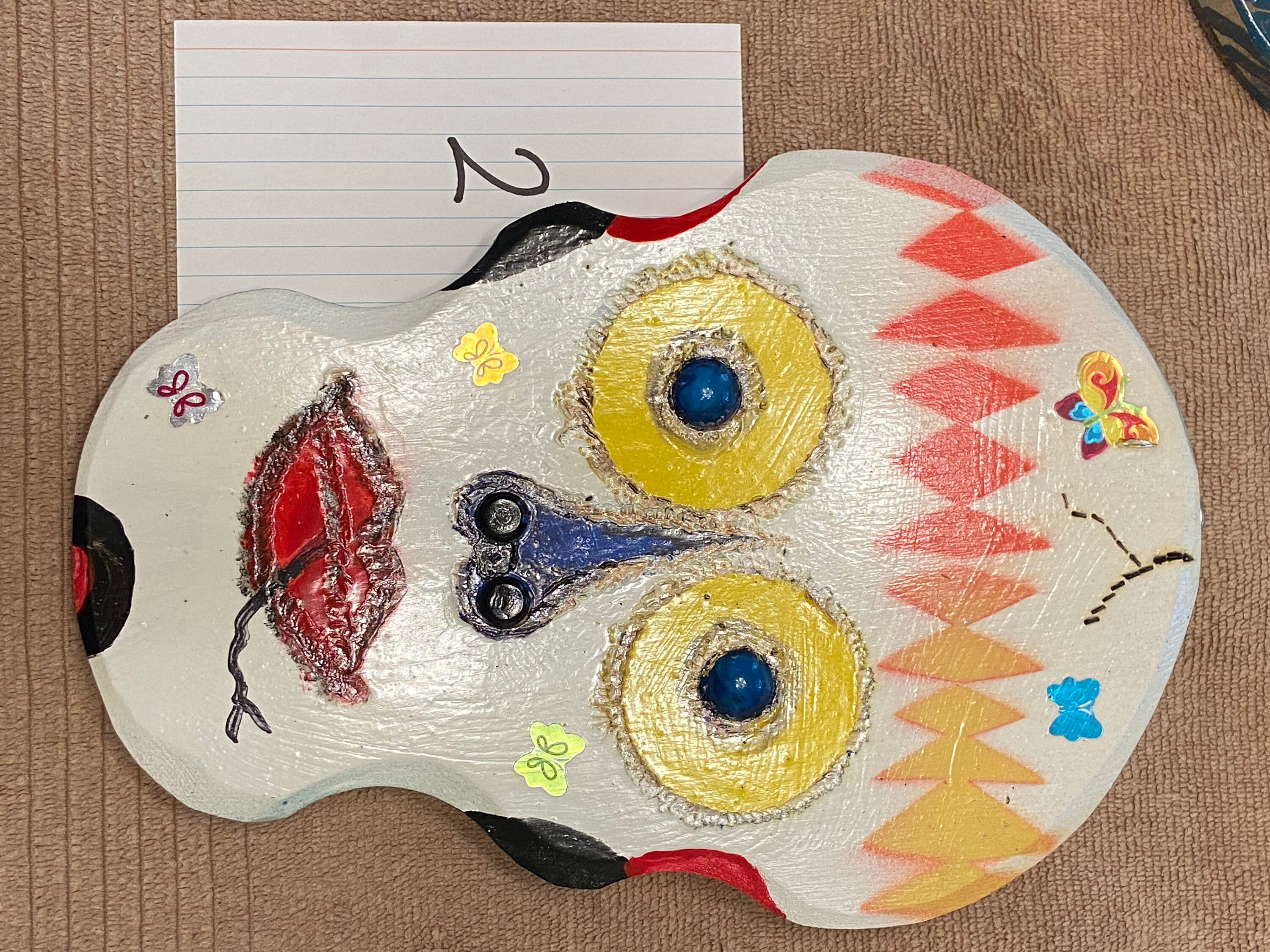 Handmade Wooden Sugar Skulls Wallart Etsy