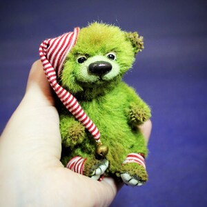 MINI TEDDY BEAR Toy Made to Order, 3D Realistic Bear Plushie, Stuffed Bear, Unique Plush Toy, Good Luck Toy