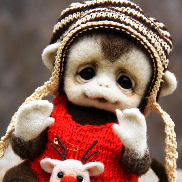 Realistic Monkey Doll Etsy