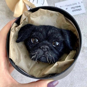 CUSTOM BROOCH from PHOTO, Dog Face Brooch, Dog Portrait Brooch, Animal Mittens, Brooch with Dogs, Dog Lovers Gift, 3D Dog Portrait Pin