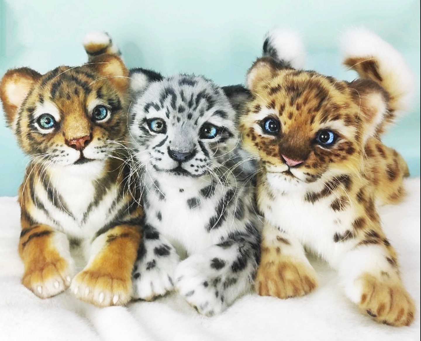 ヒョウ アートドール