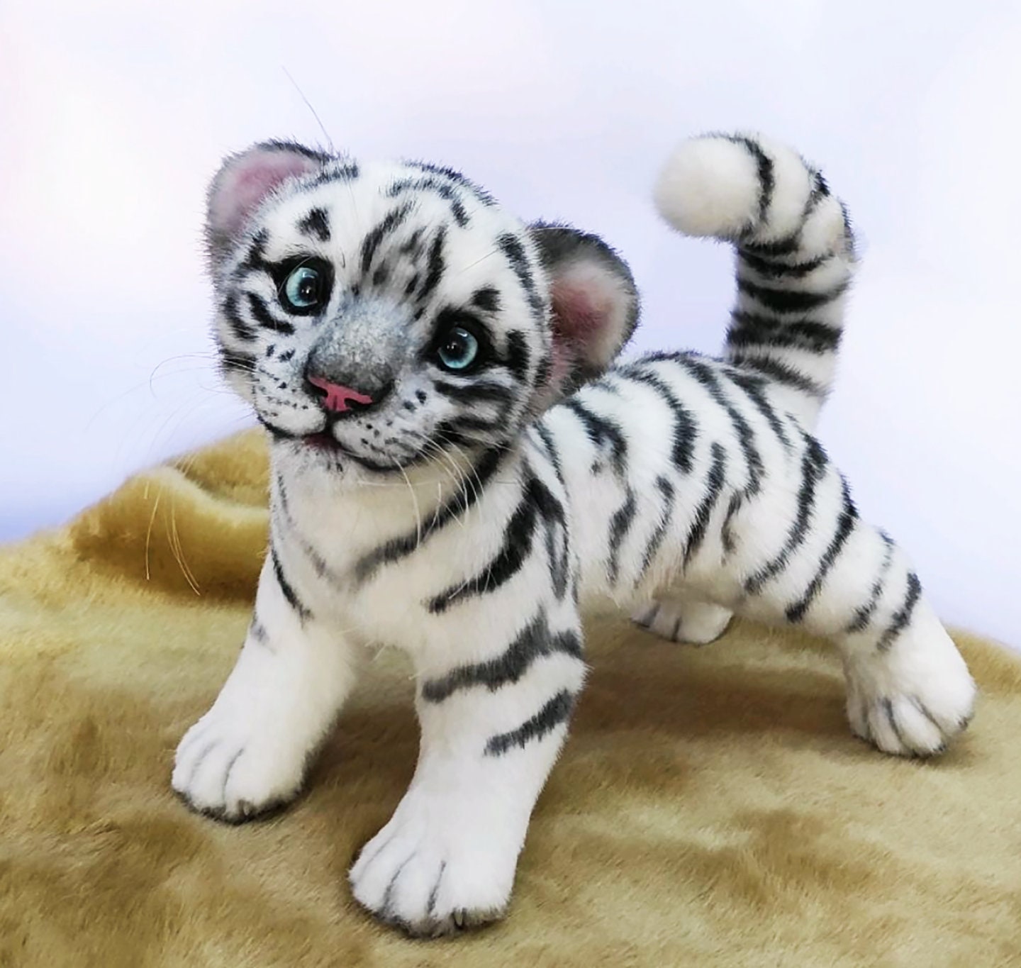 TRAVELKNOT Peluche Ghepardo di Peluche Leopardo Realistico Animali della Giungla Simulazione Safari Kawaii Leopardo Peluche Morbido Natale Giornata della Madre Compleanno Regalo 48cm