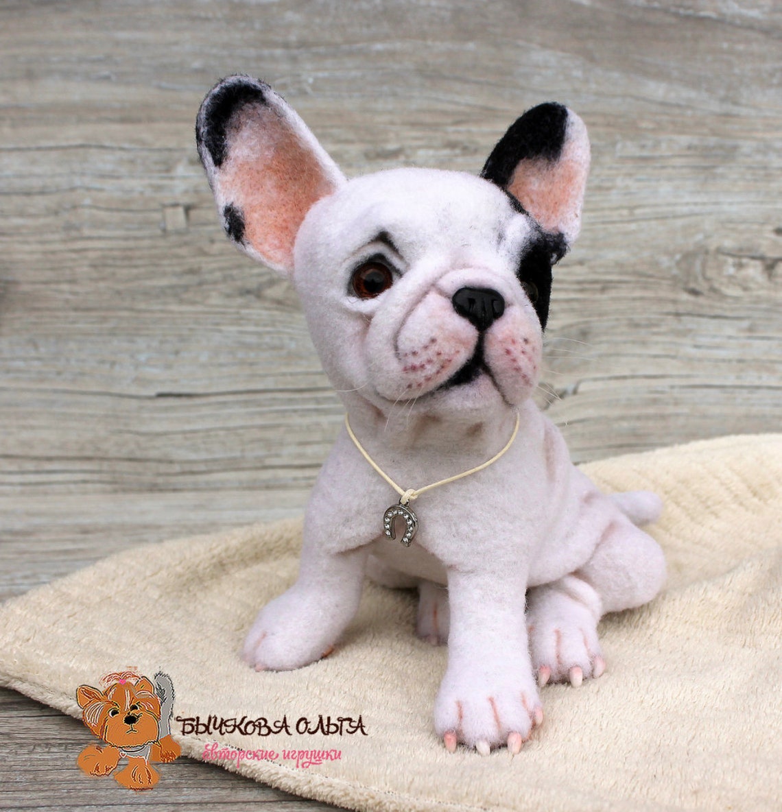 FRENCH BULLDOG PUPPY Felt Bulldog Cute Dog Statue 3d Felt - Etsy