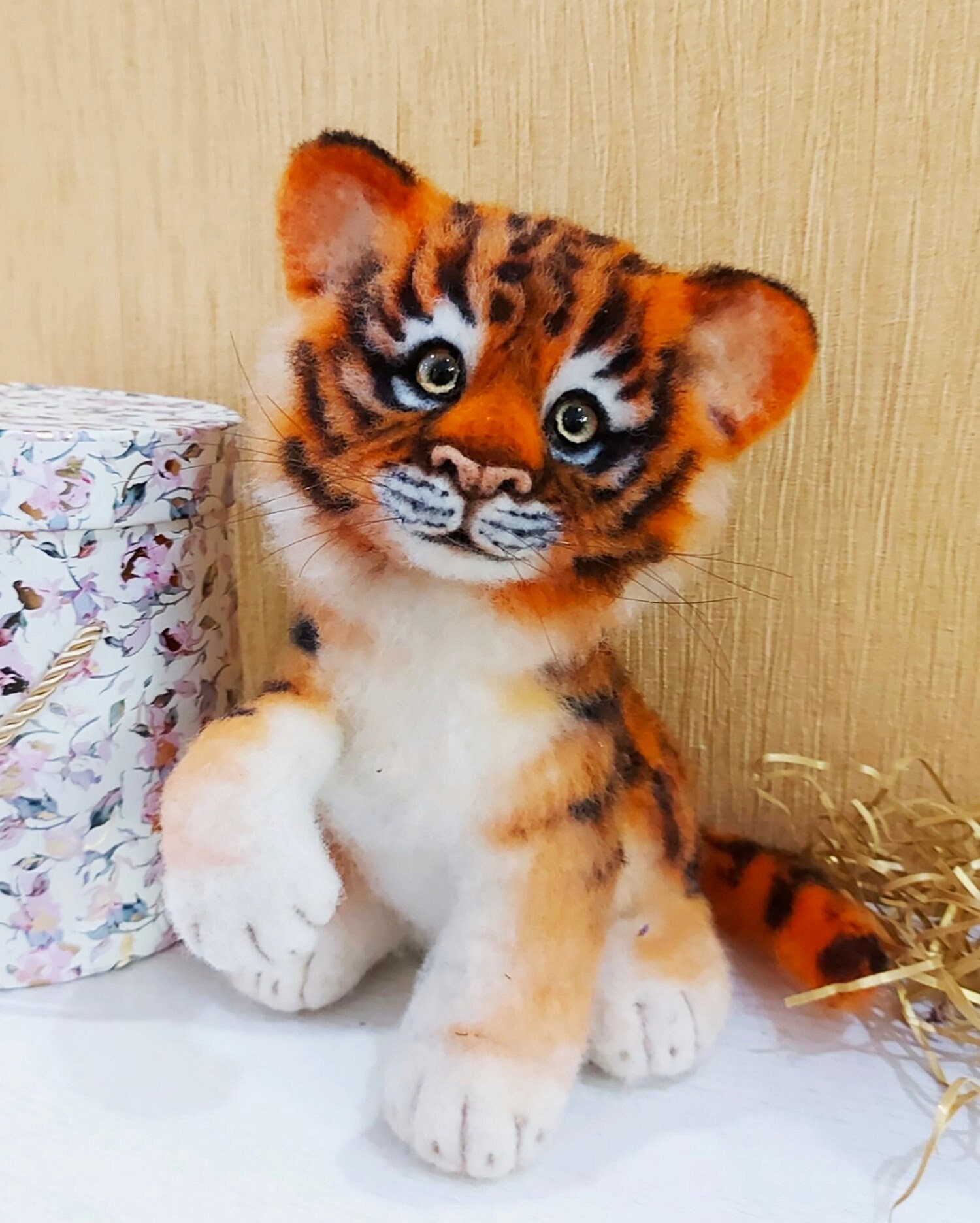 World of Wool Felting Kit - Tasia the Tiger