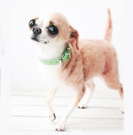チワワ フェルト平面 楽天市場 キット チワワ 犬 羊毛フェルトの通販