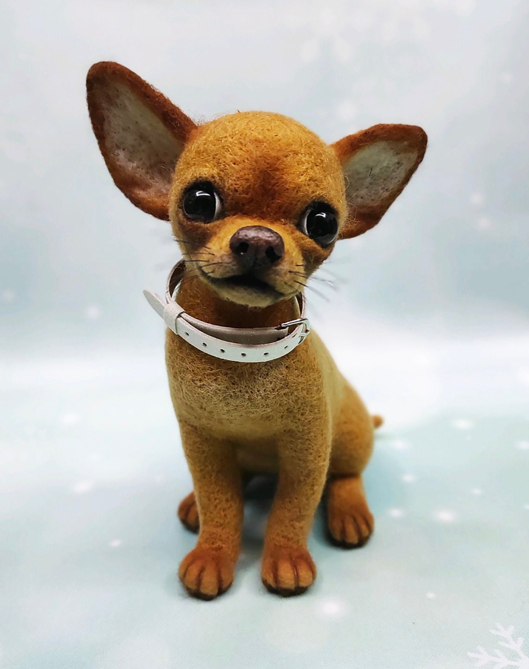 GRAY CHIHUAHUA Puppy Needle Felted, Collectible Realistic Animals, Handmade  Gifts and Toys, Unique Gifts, Felting, Wooly Dog, Pets 