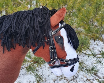 Steckenpferd: Handgefertigtes Steckpferd, Clydesdale