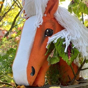 Hobbyhorse A3 without bridle/Hobby Horse/Horse Pony/Horse on a stick/Käpphäst/Hevonen/Steckenpferd/Cheval/Caballo/Cavallo/Koń hobbystyczny