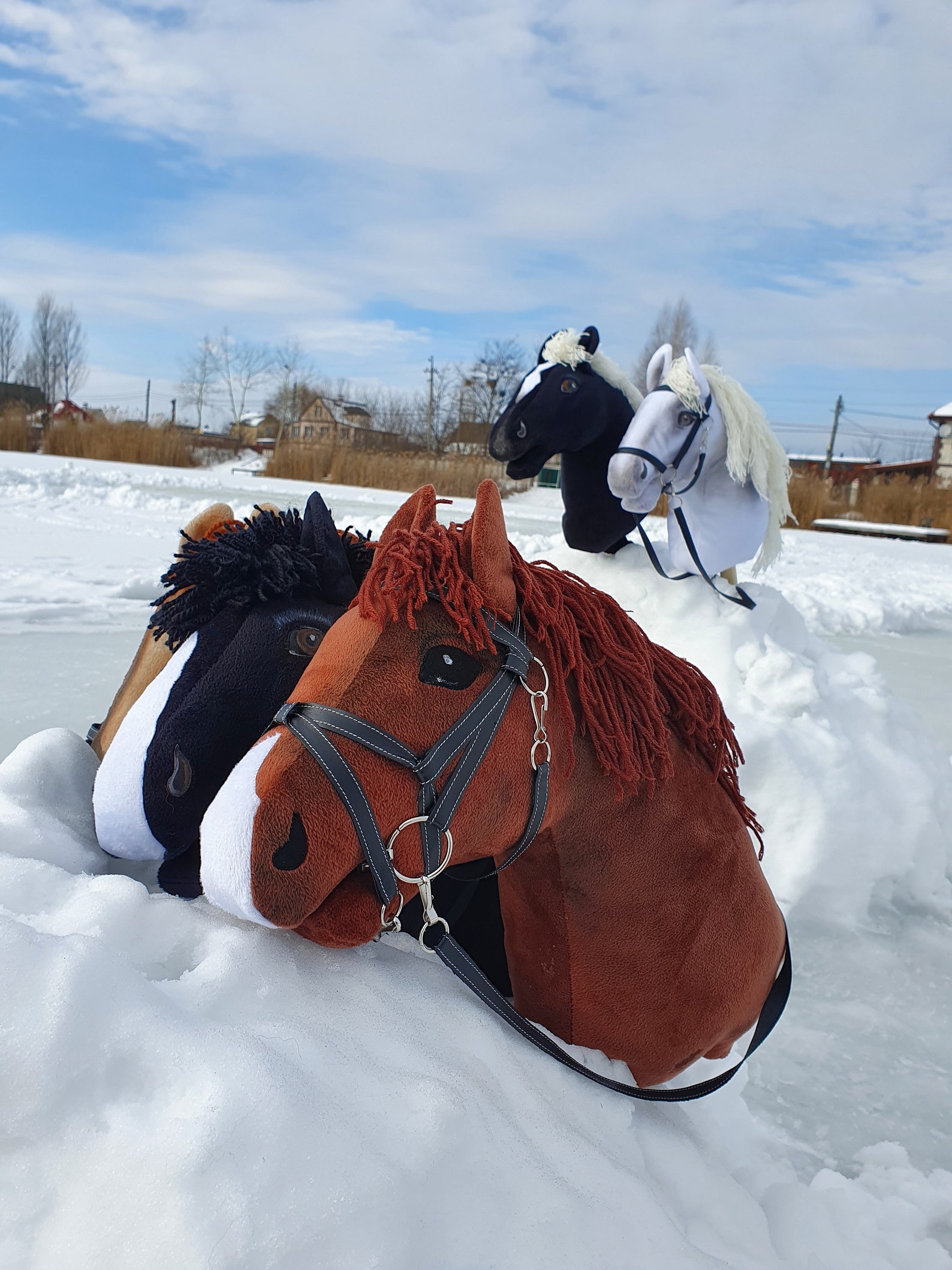 Hobby Horse Hobbyhorse Horse on a Stick Etsy