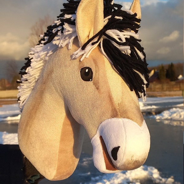 Hobbyhorse A3/Cheval/Cheval monté sur un bâton/Pferd/Cheval/Caballo/poni/Norwegian Fjord