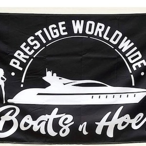 Funny Boats N Hoes Step Brothers Music Video Dorm Man Cave Flag Banner 3x5Ft