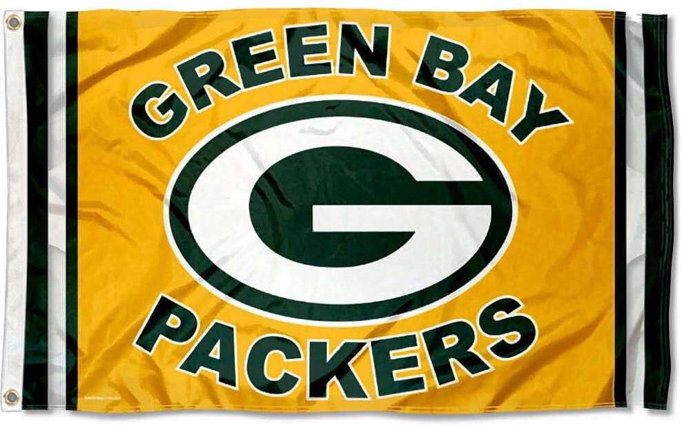 Green Bay Packers NFL Football Flag Banner 3x5Ft Man Cave, Garage ...